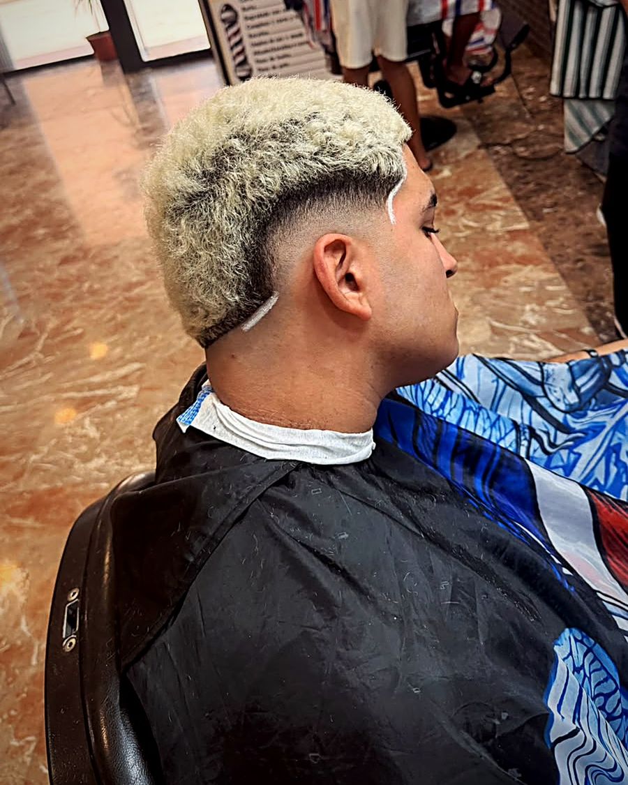 Platino con diseño a cuchilla
